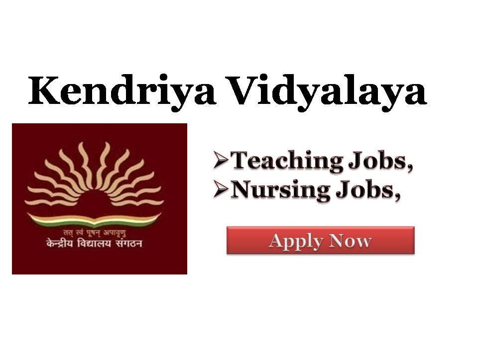 KVS West Bengal Recruitment