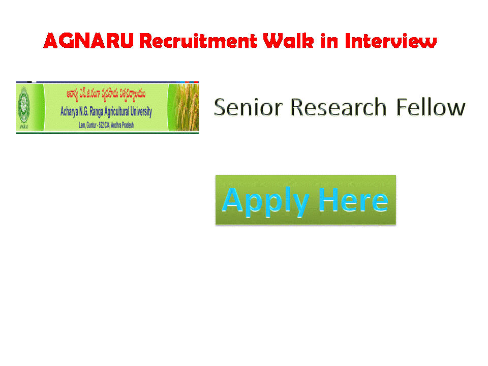 AGNRU Walk in Interview